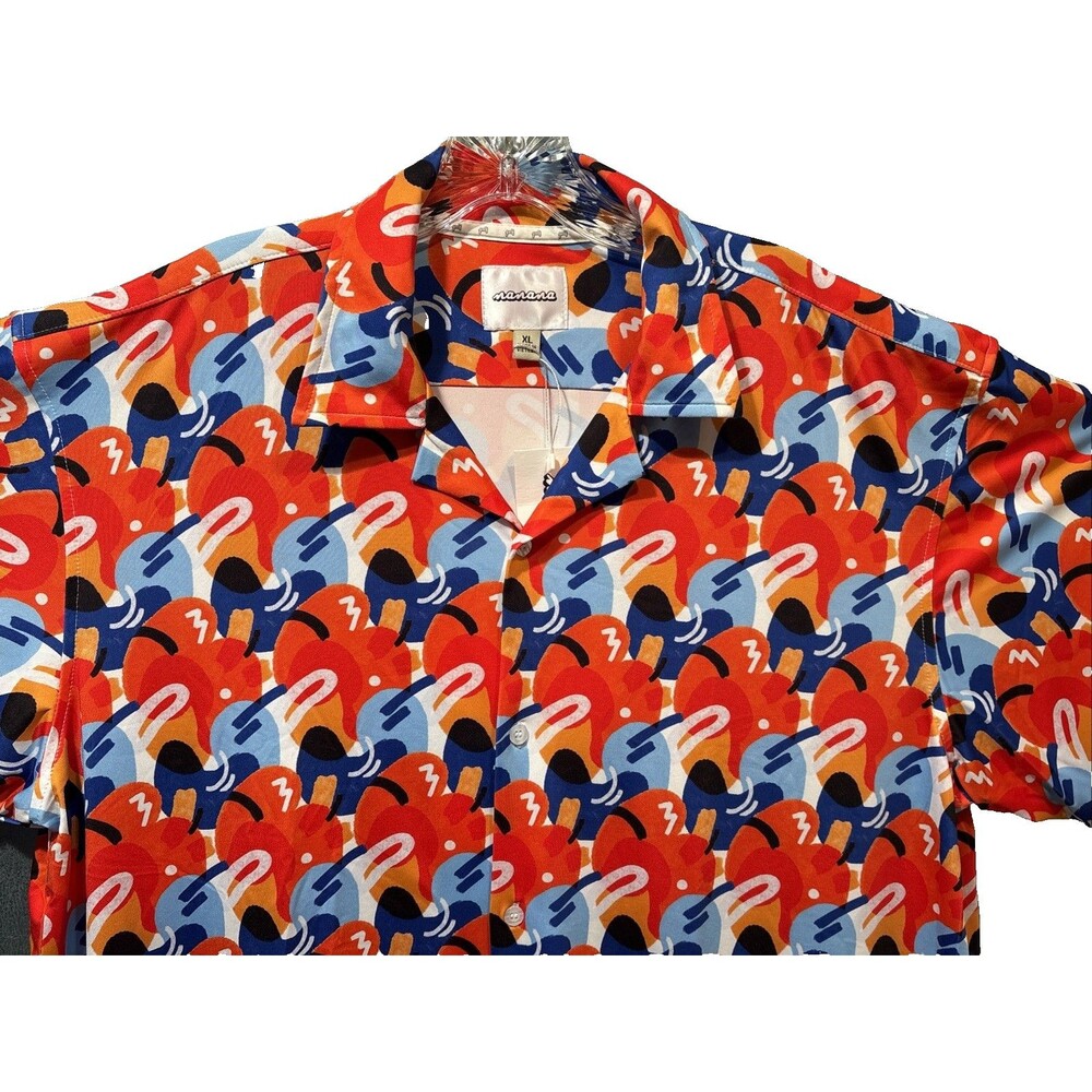 Golf Button Up Performance Cooling Fabric, Relaxed Fit SPF 50+ NANANA Rizz